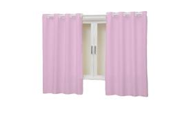 Cortina Oxford Tecido 3,00x1,60 sala/quarto - Rosa