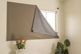 Cortina Painel Blackout com VeIcro para Sala Quarto Cozinha Varias Cores