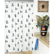 Cortina para Box Polietileno 135x178cm Plast Léo Estampada Sortido Cortina para Box Polietileno 135x178cm Plast Léo Estampada Sortido