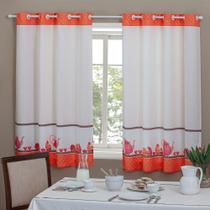 Cortina Para Cozinha 2,00X1,40 Casa D'Oro Sultan Doce Magia Cortina Para Cozinha 2,00X1,40 Casa D'Oro Sultan Doce Magia