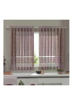 Cortina para Cozinha Donna 220x130 cm Renda Color Rose Cortina para Cozinha Donna 220x130 cm Renda Color Rose