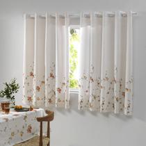 Cortina Para Cozinha Ilhós Dohler Olga 200 cm x 120 cm Cortina Para Cozinha Ilhós Dohler Olga 200 cm x 120 cm