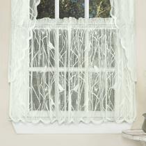 Cortina para Cozinha Sweet Home Collection - Modelo Songbird Ivory