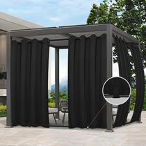 Cortina para Exteriores Easy-Going 137x213 cm Impermeable Negra Cortina para Exteriores Easy-Going 137x213 cm Impermeable Negra