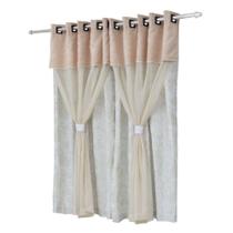 Cortina Para Janela Bando e Voal Cleoni 2,00 x 1,80 Branyl