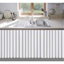 Cortina para pia de cozinha/balcao 2,80x0,80