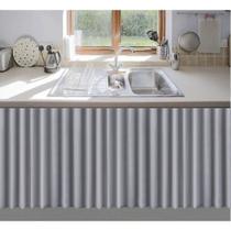 Cortina para pia de cozinha/balcao 2,80x0,80