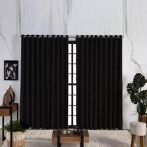 Cortina Para Porta De Vidro 8,00 X 2,40 Blackout Supremo Grande Corta Luz Quarto Sala Varanda Tecido Grosso Luxo