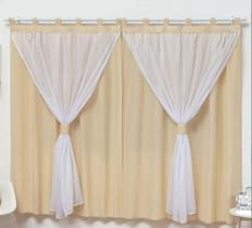 Cortina Para Quarto Bebê Menina Menino 2 Metros Lançamento Azul