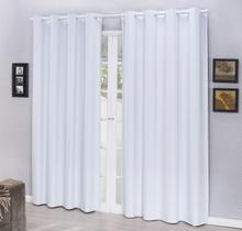 Cortina Para Quarto Casal Blackout Blecaute 2,80 X 2,30 PVC - Brenda Casa e Decoração