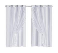 Cortina Para Quarto Meia Parede 2,00 x 1,40 Mts PVC Blackout