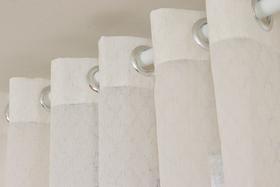 Cortina para Quarto ou Sala Voil Veneza Tecido Transparente para varão 4,00 X 2,50 Bene Tu Cortina para Quarto ou Sala Voil Veneza Tecido Transparente para varão 4,00 X 2,50 Bene Tu