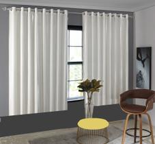 Cortina Para Sala Com Voil Jamile 300x1,80 CortinaWeb Cortina Para Sala Com Voil Jamile 300x1,80 CortinaWeb
