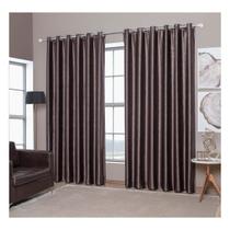 Cortina para Sala de Quarto Blackout Embossed 300x250cm Malta Sultan