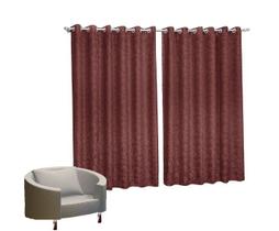Cortina Para Sala e Quarto Estampada Iriza 180x300 Cortina Para Sala e Quarto Estampada Iriza 180x300