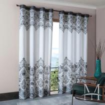 Cortina Para Sala Estampada 2,20x2,40m Sultan Albania Varão