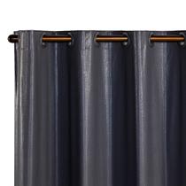 Cortina para Sala ou Quarto Blackout 100% Corta Luz PVC 2.20m x 1.30m - Prata
