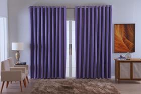 cortina para sala quarto blackout tecido 2,70x1,80 ellegance
