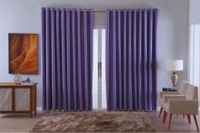 cortina para sala quarto blackout tecido 3,00x2,80 ellegance