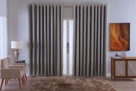 Cortina Para Sala Quarto Blackout Tecido 4,00X2,80 Ellegance