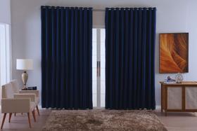 Cortina Para Sala Quarto Blackout Tecido 5,00X2,80 Ellegance