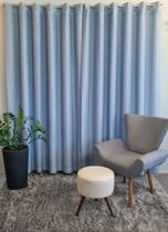 Cortina para Sala/ Quarto Diversas Cores Olimpia com Forro 3,50x2,20m