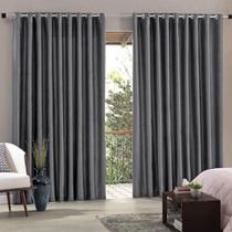 Cortina para Sala / Quarto Duplex Lisa 3,0m x 1,7m - Bella Janela