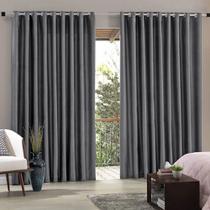 Cortina para Sala / Quarto Duplex Lisa 4,2 x 2,3 - Bella Janela