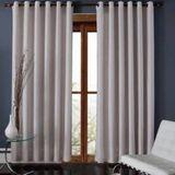 Cortina para sala quarto medida de 2,60x 2,30 madras cru