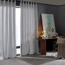 Cortina para Sala / Quarto Panama Raffia 3,0 x 1,7 - Bella Janela