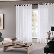 Cortina Para Sala Quarto Roma 300X220 Admirare Branco Cortina Para Sala Quarto Roma 300X220 Admirare Branco