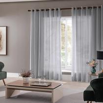 Cortina Para Sala Quarto Roma 300X220 Admirare Cor Cinza Cortina Para Sala Quarto Roma 300X220 Admirare Cor Cinza