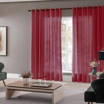 Cortina Para Sala Quarto Roma 300X220 Admirare Cor Vermelha Cortina Para Sala Quarto Roma 300X220 Admirare Cor Vermelha