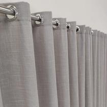 Cortina Para Suíte Sala Quarto Voal Linho Com Forro Blackout 100% Tecido Luxo 4,00x2,30