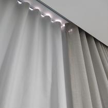 Cortina Para Suíte Trilho Suíço Duplo Linho+blackout 6,00x2,70 Cortina Para Suíte Trilho Suíço Duplo Linho+blackout 6,00x2,70