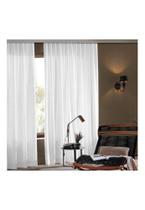 Cortina para Trilho Bella Janela 540x250 cm Duo Inove Mônaco Branco Cortina para Trilho Bella Janela 540x250 cm Duo Inove Mônaco Branco