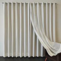 Cortina Para Varal Linho Com Blackout 5,00x2,60 Luxuosa