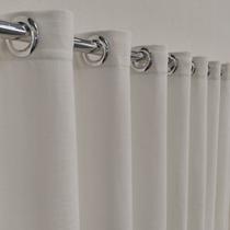 Cortina Para Varão E Ilhóses De Voil Linho Com Forro Microfibra 6,00x2,60 Cortina Para Varão E Ilhóses De Voil Linho Com Forro Microfibra 6,00x2,60