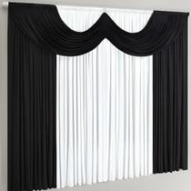 Cortina Paris Para Quarto Ou Sala 2,00 X 1,70 Elegante e Sofisticado