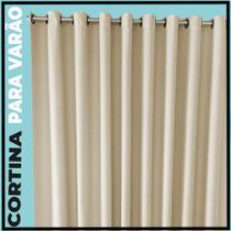 cortina pé direito blackout Brenda 5,00 x 4,30 sala branco