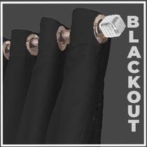 cortina pé direito blackout Bruna 5,50 x 3,20 ilhios marrom