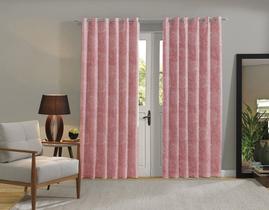Cortina Pequena Jacquard Para Sala Quarto 2 x 1,80m Admirare