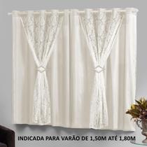 Cortina Pequena Para Sala e Quarto 2,20X1,30 Palha Marrocos Cortina Pequena Para Sala e Quarto 2,20X1,30 Palha Marrocos