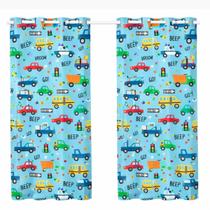 Cortina Pequena Quarto Infantil Criança Decorativa Basica Menino Para Varao Simples Corta Luz Luxo