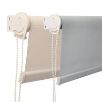 Cortina Persiana De Rolo 80x160 Semi Blackout Quarto Sala Cozinha Horizontal Escuro Off White Cinza Cortina Persiana De Rolo 80x160 Semi Blackout Quarto Sala Cozinha Horizontal Escuro Off White Cinza