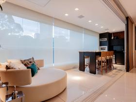 CORTINA PERSIANA ROLO TELA SOLAR 5% 2,20 Larg X 2,30 Alt