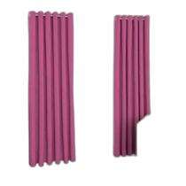 Cortina Pink Sala Quarto 300X180 Para Varão - Fabritex