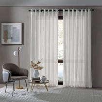 Cortina pratika 4.20m x 2.50m natural slim/linho bella janela Cortina pratika 4.20m x 2.50m natural slim/linho bella janela