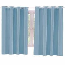 Cortina PVC Corta Luz 2,20 x 1,40. Cor: Azul - Costa E Silva Enxovais Cortina PVC Corta Luz 2,20 x 1,40. Cor: Azul - Costa E Silva Enxovais