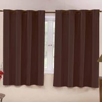 Cortina PVC Corta Luz Blackout 2,80x1,60m Marrom Cortina PVC Corta Luz Blackout 2,80x1,60m Marrom